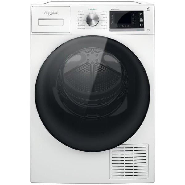 Whirlpool W6 D84WB EE Στεγνωτήριο 8kg A+++ με Αντλία Θερμότητας (ΕΩΣ 12 ΔΟΣΕΙΣ)