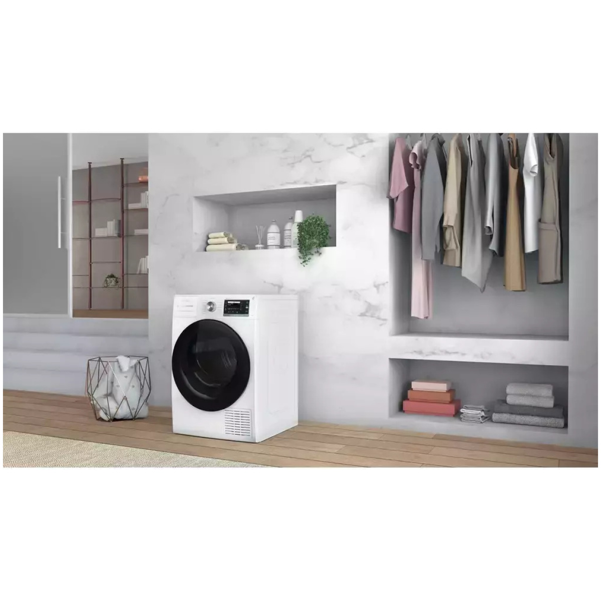 Whirlpool W6 D84WB EE Στεγνωτήριο 8kg A+++ με Αντλία Θερμότητας (ΕΩΣ 12 ΔΟΣΕΙΣ) - Image 4