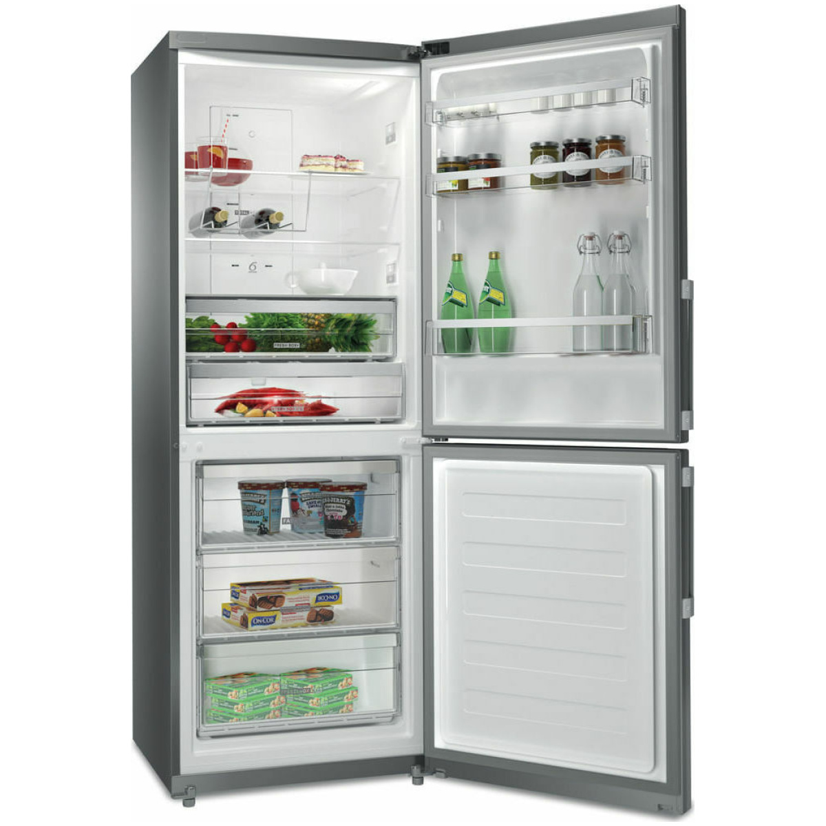 WHIRLPOOL WB70E 972 X Ψυγειοκαταψύκτης NoFrost Inox E ΕΩΣ 12 ΔΟΣΕΙΣ - Image 2