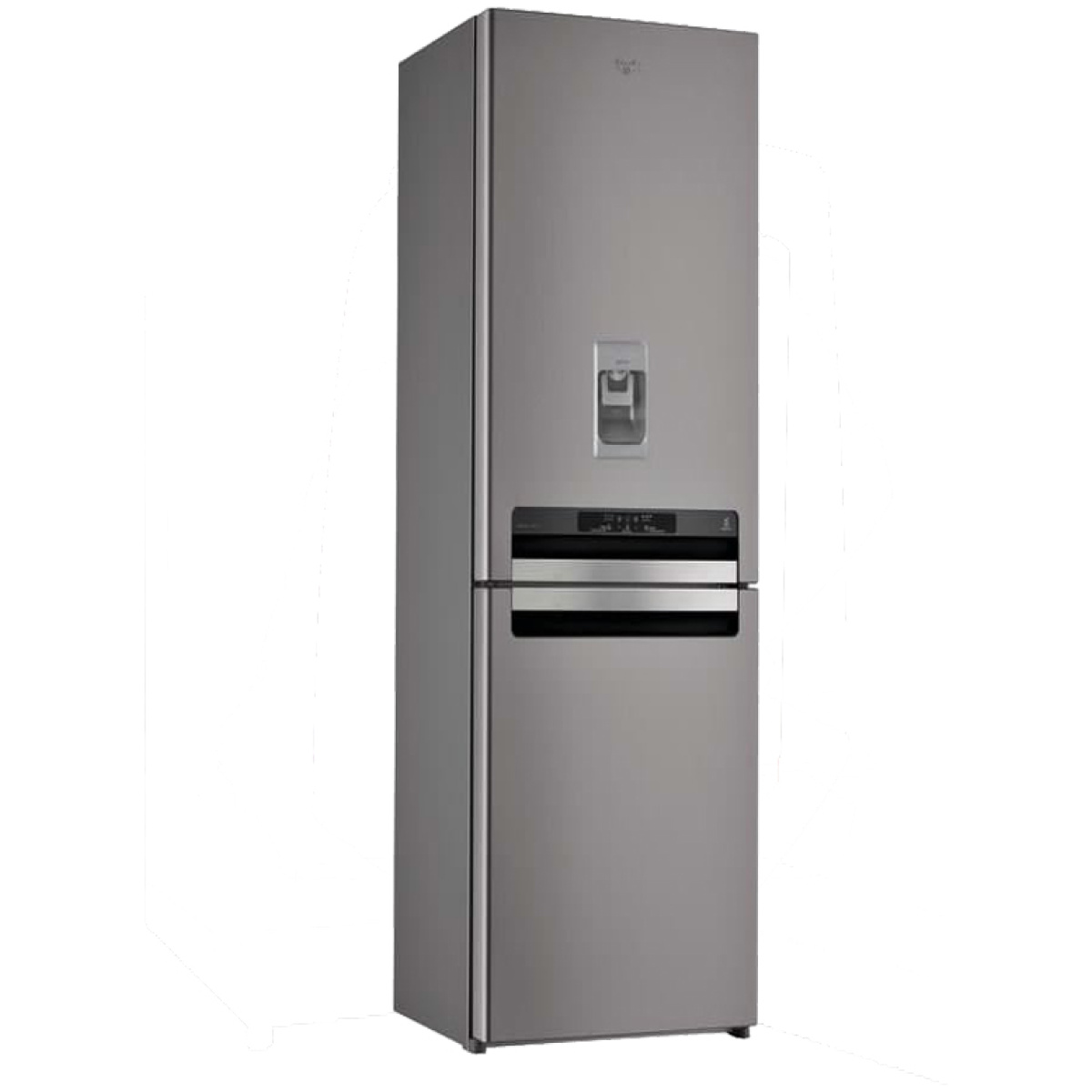 WHIRLPOOL WBA 4398 NFC IX AQUA Ψυγειοκαταψύκτης NoFrost Inox A+ ΕΩΣ 12 ΔΟΣΕΙΣ - Image 1