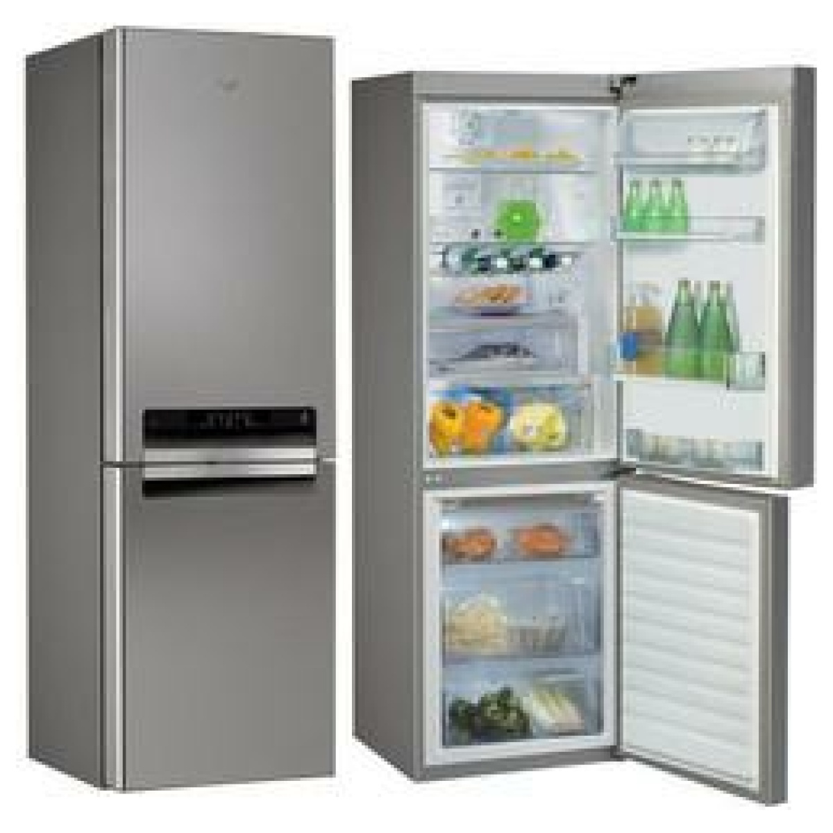 WHIRLPOOL WBV 3399 NFCIX Ψυγειοκαταψύκτης NoFrost Inox A+ ΕΩΣ 12 ΔΟΣΕΙΣ - Image 1