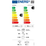 Hisense WD5S1045BW Πλυντήριο-Στεγνωτήριο Ρούχων 10.5kg/6kg Ατμού 1400 Στροφές με Wi-Fi ΕΩΣ 12 ΔΟΣΕΙΣ - Image 4