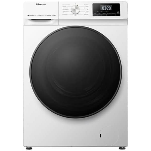 Hisense WDQA9014EVJMW Πλυντήριο-Στεγνωτήριο Ρούχων 9kg/6kg Ατμού 1400 Στροφές ΕΩΣ 12 ΔΟΣΕΙΣ