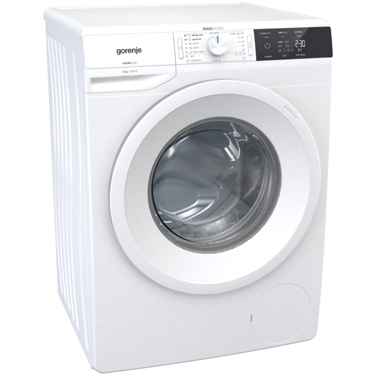 GORENJE WE823 Πλυντήριο Ρούχων 8kg A+++ ΕΩΣ 12 ΔΟΣΕΙΣ - Image 2
