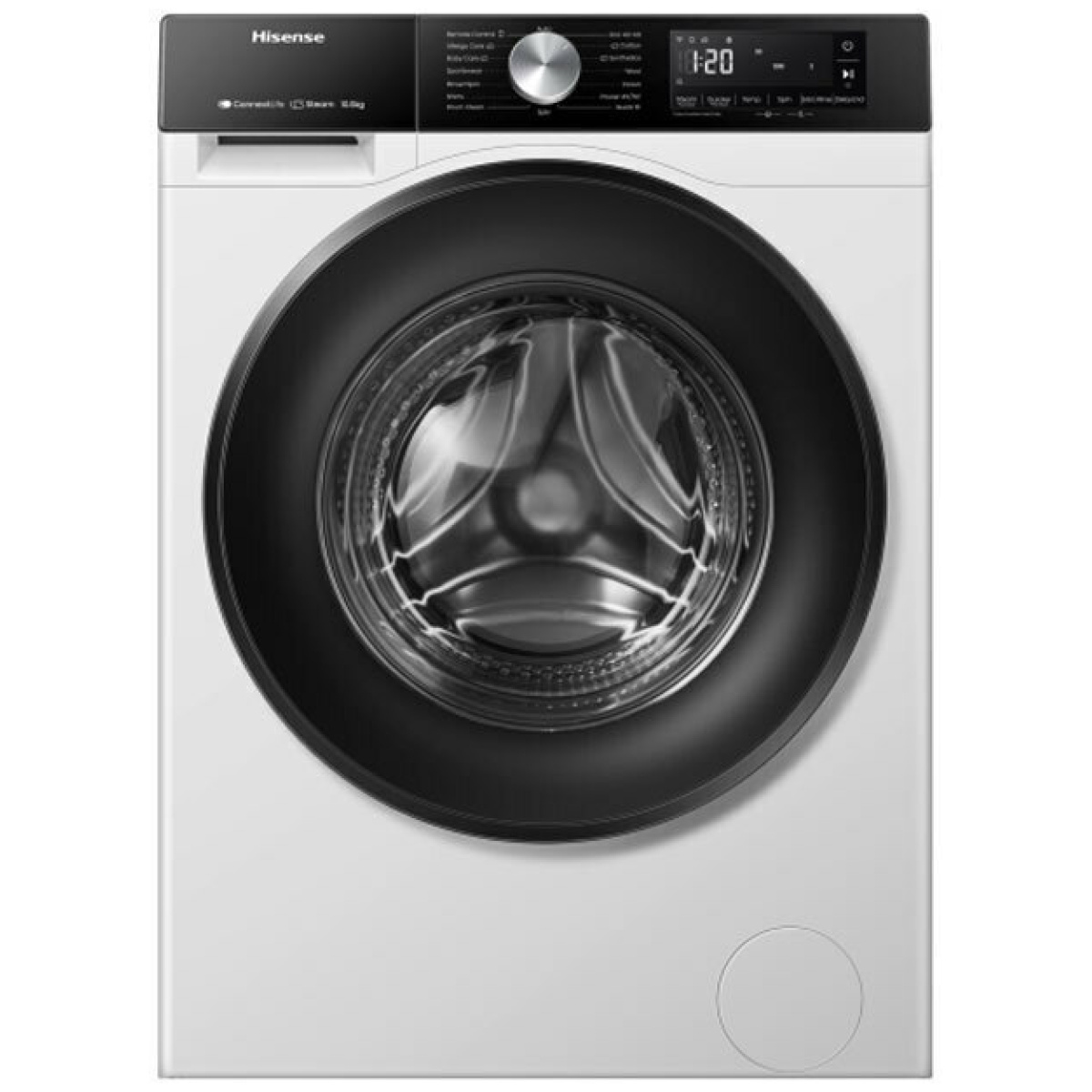 Hisense WF3S1043BW3 Πλυντήριο Ρούχων 10.5kg με Ατμό 1400 Στροφών ΕΩΣ 12 ΔΟΣΕΙΣ - Image 1