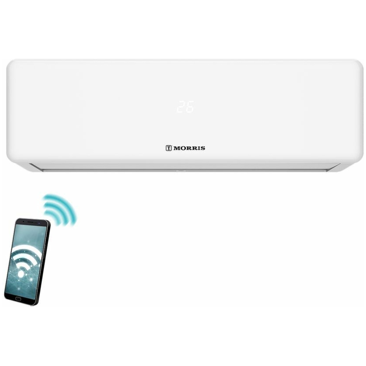 Morris WFIN-50180 Terra Κλιματιστικό Inverter 18000 BTU ΕΩΣ 12 ΔΟΣΕΙΣ - Image 1