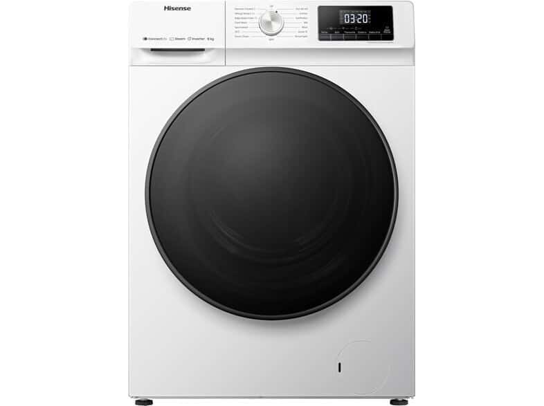 WFQA9014EVJMW-06c.jpeg Hisense WFQA9014EVJMW Πλυντήριο Ρούχων 9kg με Ατμό 1400 Στροφών ΕΩΣ 12 ΔΟΣΕΙΣ - Image 1