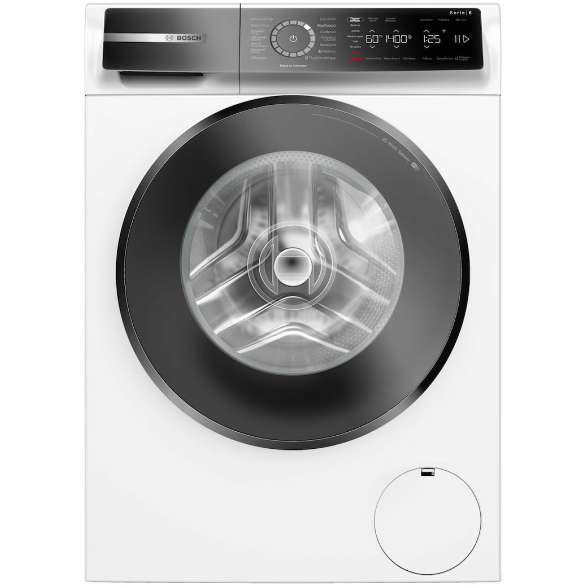 Bosch WGB24409GR Πλυντήριο Ρούχων 9kg με Ατμό 1400 Στροφών ΕΩΣ 12 ΔΟΣΕΙΣ - Image 1