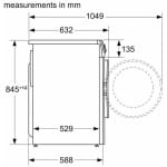 Bosch WGG14403BY Πλυντήριο Ρούχων 9kg 1400 Στροφών Α ΕΩΣ 12 ΔΟΣΕΙΣ - Image 2