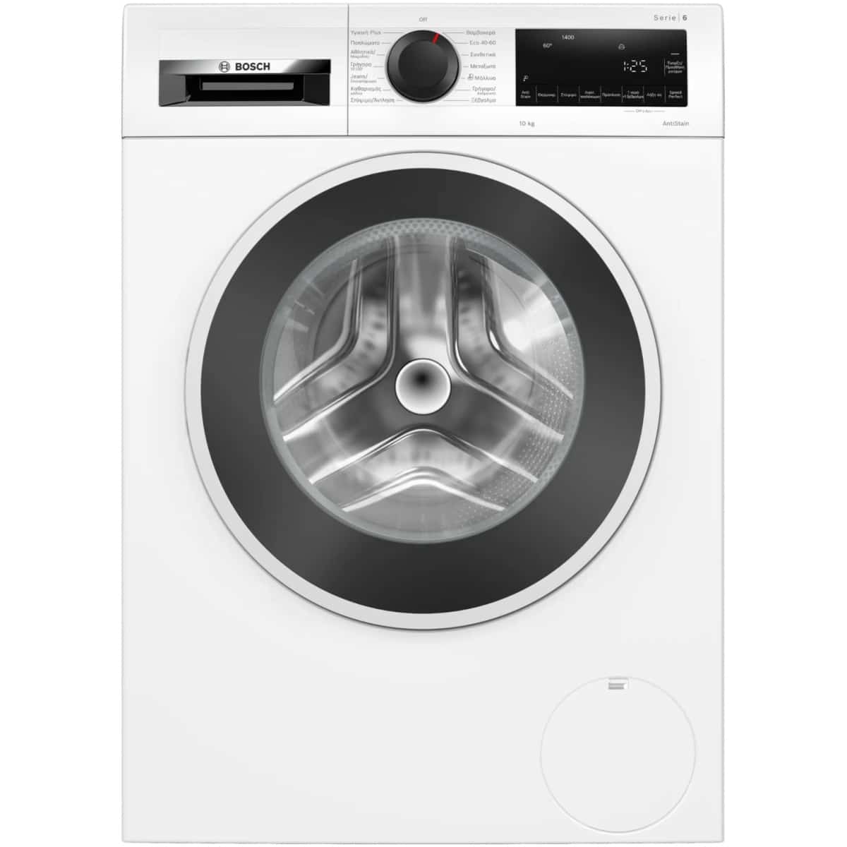 BOSCH WGG25411GR Πλυντήριο Ρούχων 10kg 1400 Στροφών A ΕΩΣ 12 ΔΟΣΕΙΣ - Image 1