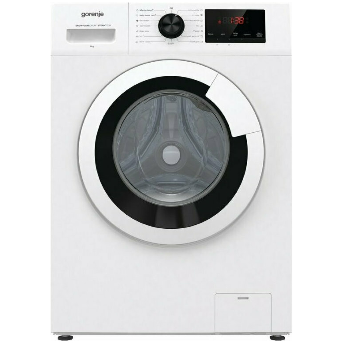 GORENJE WHP82ES Πλυντήριο Ρούχων 8kg Α+++ ΕΩΣ 12 ΔΟΣΕΙΣ - Image 1