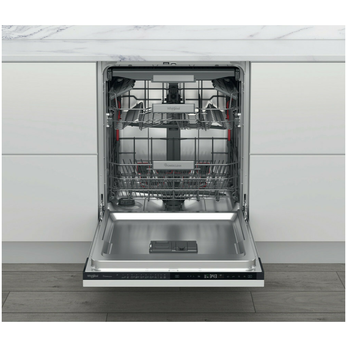 WHIRLPOOL WIP 4T133 PFE Πλυντήριο Πιάτων Εντοιχιζόμενο 60cm D ΕΩΣ 12 ΔΟΣΕΙΣ - Image 2
