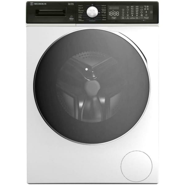 MORRIS WIW-10128 Πλυντήριο Ρούχων 10kg με Ατμό 1400 Στροφών A ΕΩΣ 12 ΔΟΣΕΙΣ