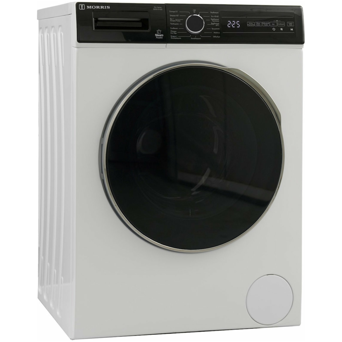 MORRIS WIW-81428 Πλυντήριο Ρούχων 8kg με Ατμό 1400 Στροφών A ΕΩΣ 12 ΔΟΣΕΙΣ - Image 1