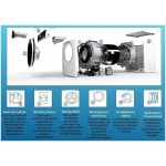 MORRIS WIW-91428 Πλυντήριο Ρούχων 9kg με Ατμό 1400 Στροφών A ΕΩΣ 12 ΔΟΣΕΙΣ - Image 3