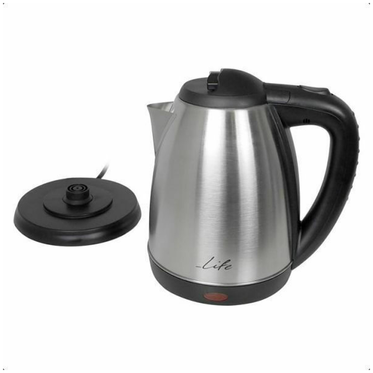 Life WK-001 Βραστήρας 1.8lt 2200W Ασημί (221-0022) (ΕΩΣ 12 ΔΟΣΕΙΣ) - Image 4
