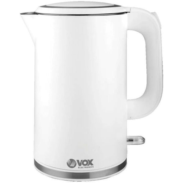 Vox Electronics WK4401 Βραστήρας 1.7lt 2200W Λευκός (ΕΩΣ 12 ΔΟΣΕΙΣ)