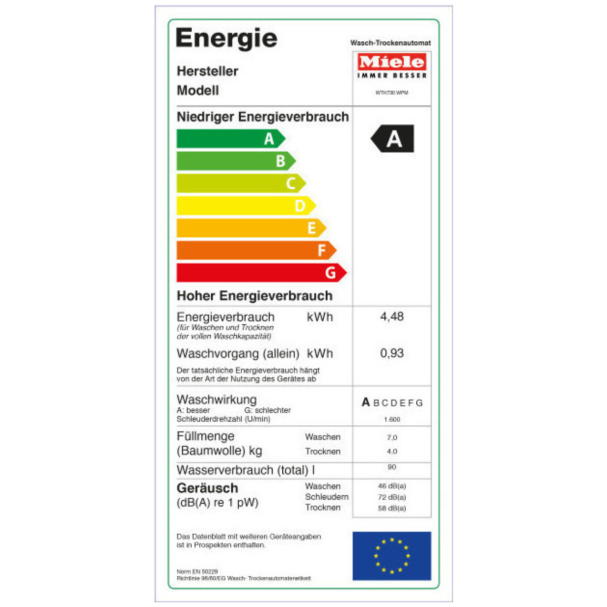 MIELE WTZH 730 WPM Πλυντήριο/Στεγνωτήριο 8/5kg A ΕΩΣ 12 ΔΟΣΕΙΣ - Image 4