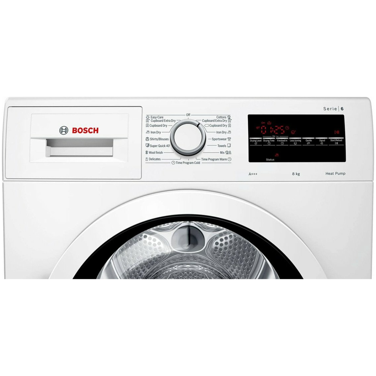 BOSCH WTR87TW0BY Στεγνωτήριο Ρούχων 8kg A+++ ΕΩΣ 12 ΔΟΣΕΙΣ - Image 3