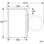 BOSCH WTR87TW0PL Στεγνωτήριο 8kg A+++ με Αντλία Θερμότητας ΕΩΣ 12 ΔΟΣΕΙΣ - Image 2