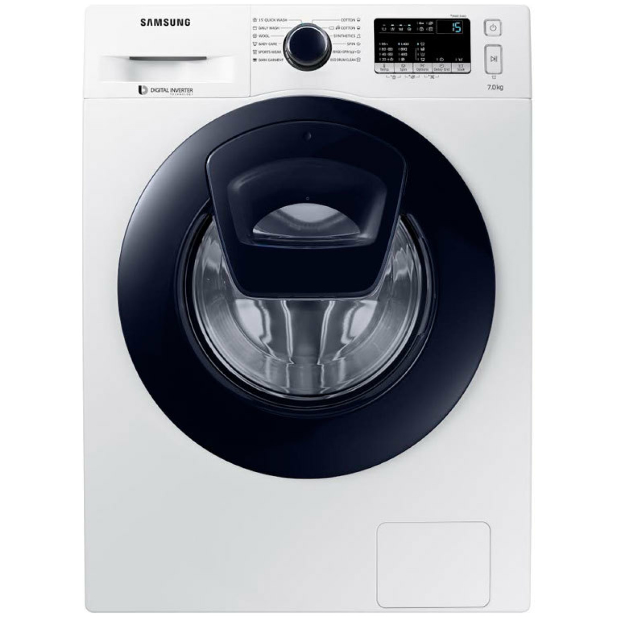 SAMSUNG WW70K44305 Πλυντήριο Ρούχων 7KG A+++ ΕΩΣ 12 ΔΟΣΕΙΣ - Image 1