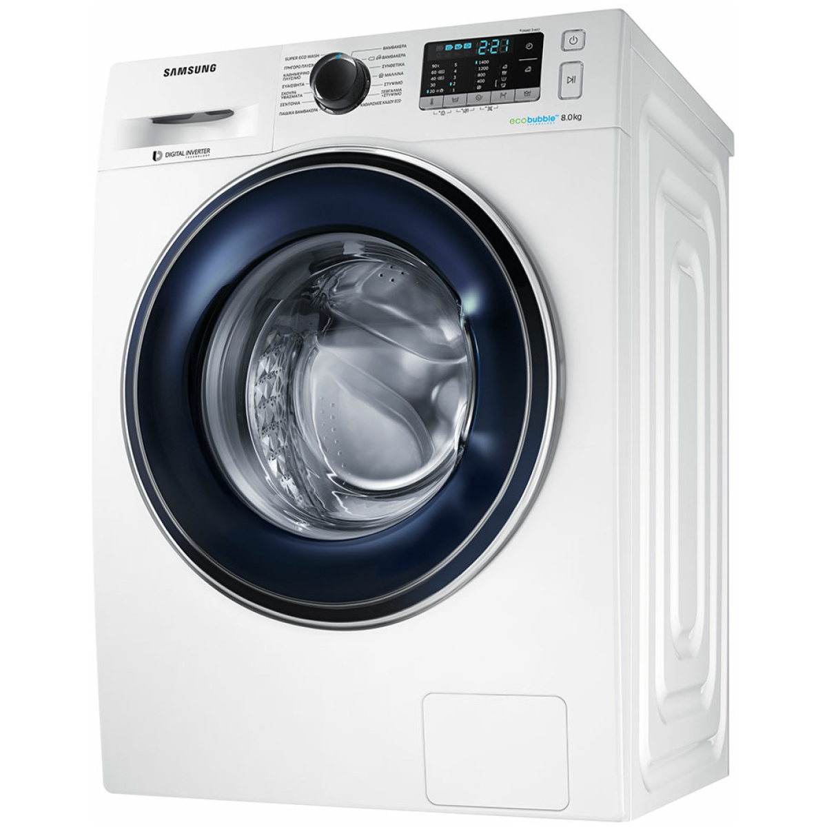 SAMSUNG WW80J5445FW/LV Πλυντήριο Ρούχων 8KG A+++ ΕΩΣ 12 ΔΟΣΕΙΣ - Image 2