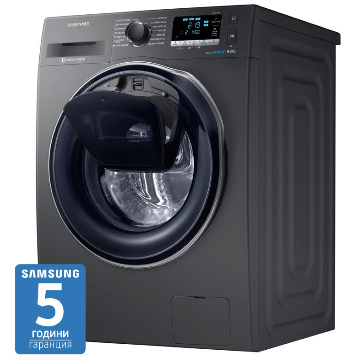 SAMSUNG WW90K6414QX/LE Πλυντήριο Ρούχων 9KG A+++ ΕΩΣ 12 ΔΟΣΕΙΣ - Image 1