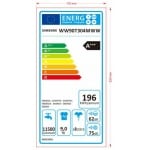 SAMSUNG WW90T304MWW/LE Πλυντήριο Ρούχων 9kg A+++ ΕΩΣ 12 ΔΟΣΕΙΣ - Image 4