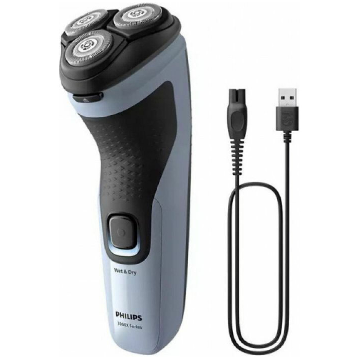 Philips X3003/00 Ξυριστική Μηχανή Προσώπου Επαναφορτιζόμενη ΕΩΣ 12 ΔΟΣΕΙΣ - Image 2