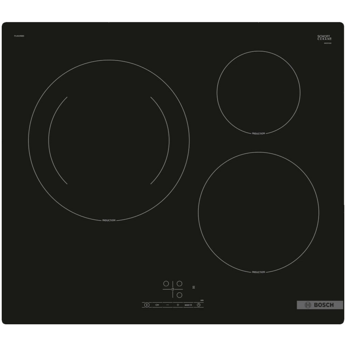 Εστία Αυτόνομη Επαγωγική Bosch PUJ61RBB5E ΕΩΣ 12 ΔΟΣΕΙΣ - Image 1