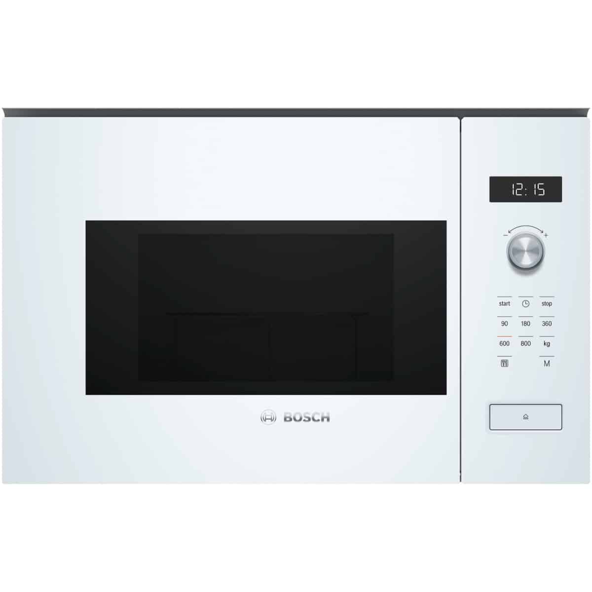 Bosch BFL524MW0 Εντοιχιζόμενος Φούρνος Μικροκυμάτων με Grill 20lt, Λευκός ΕΩΣ 12 ΔΟΣΕΙΣ - Image 1