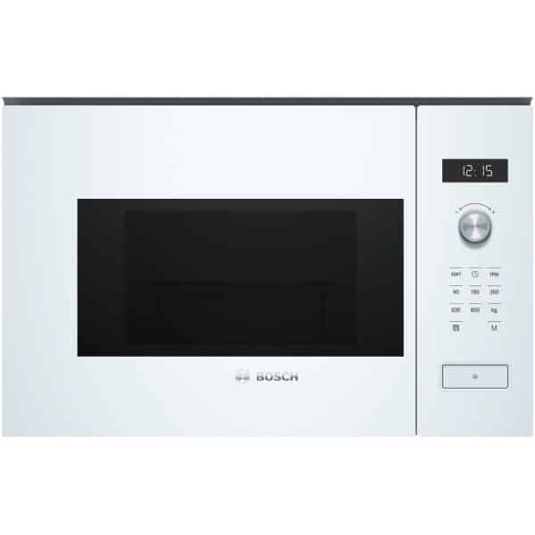 Bosch BFL524MW0 Εντοιχιζόμενος Φούρνος Μικροκυμάτων με Grill 20lt, Λευκός ΕΩΣ 12 ΔΟΣΕΙΣ
