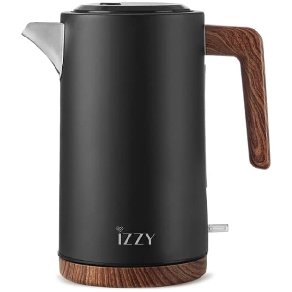 IZZY IZ-3016 ΒΡΑΣΤΗΡΑΣ WOODEN ΜΑΥΡΟΣ 224128 ΕΩΣ 12 ΔΟΣΕΙΣ