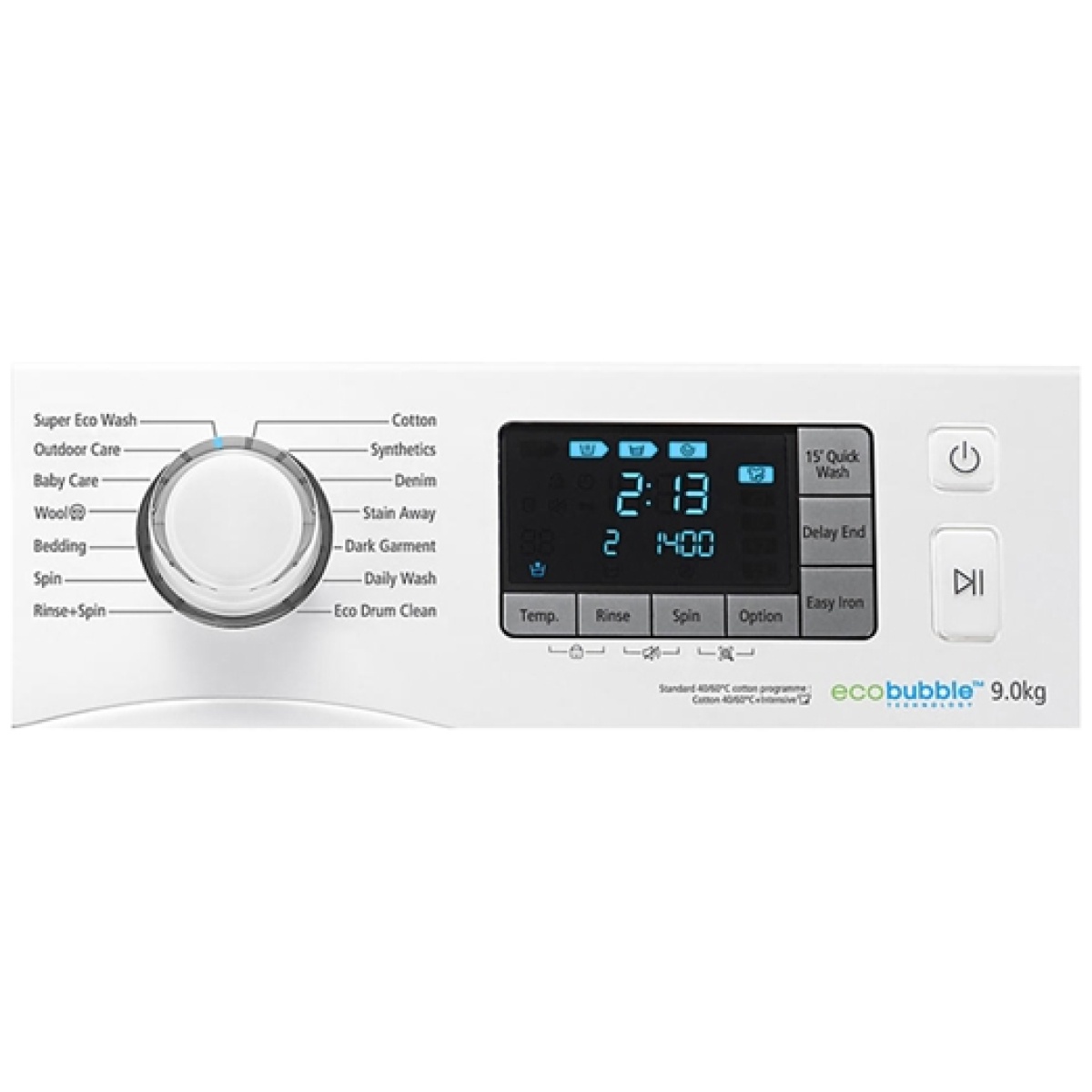 ΠΛΥΝΤΗΡΙΟ ΡΟΥΧΩΝ SAMSUNG WF90F5E3U4W/EU 9KG A+++ ΕΩΣ 12 ΔΟΣΕΙΣ - Image 3