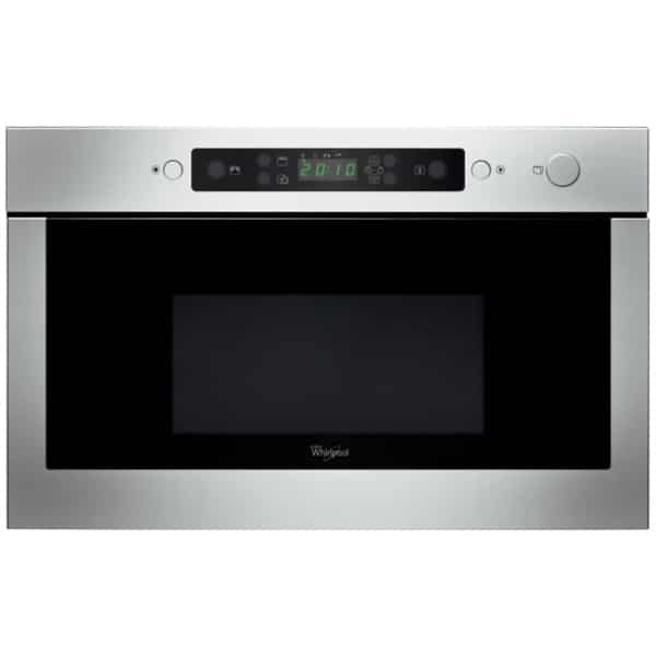 ΕΝΤΟΙΧΙΖΟΜΕΝΟΣ ΦΟΥΡΝΟΣ ΜΙΚΡΟΚΥΜΑΤΩΝ WHIRLPOOL AMW438IX ΜΕ ΓΚΡΙΛ ΕΩΣ 12 ΔΟΣΕΙΣ