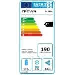 CROWN DF245A Ψυγείο Δίπορτο A+ ΕΩΣ 12 ΔΟΣΕΙΣ - Image 2