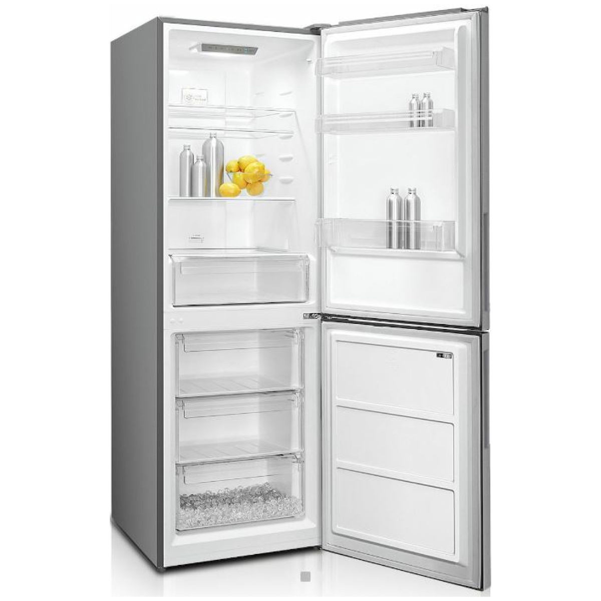 CROWN CBN320DIX Ψυγειοκαταψύκτης NoFrost Inox A+ ΕΩΣ 12 ΔΟΣΕΙΣ - Image 2