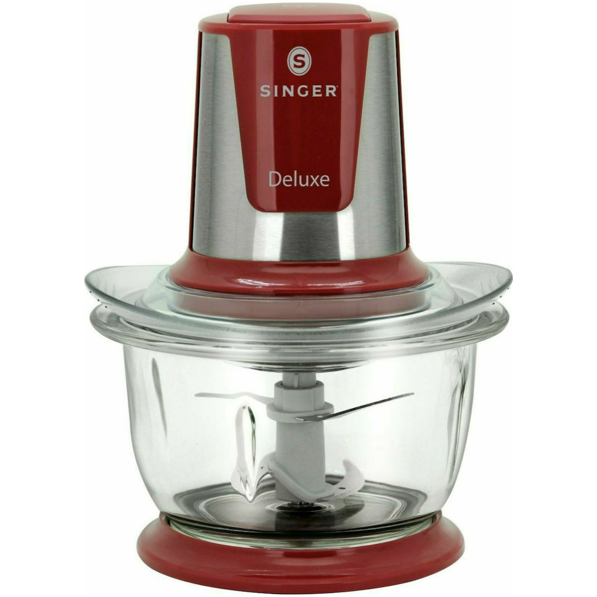 ΠΟΛΥΚΟΠΤΗΣ SINGER DELUXE MC-500-1 RD 1LT 500W ΚΟΚΚΙΝΟΣ ΕΩΣ 12 ΔΟΣΕΙΣ - Image 1