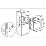 Φούρνος Άνω Πάγκου Electrolux EOD5H70BX 65lt A Π59.4εκ. Inox ΕΩΣ 12 ΔΟΣΕΙΣ - Image 2