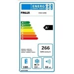 FINLUX FXCA-357B Ψυγειοκαταψύκτης Μαύρος A+ ΕΩΣ 12 ΔΟΣΕΙΣ - Image 2