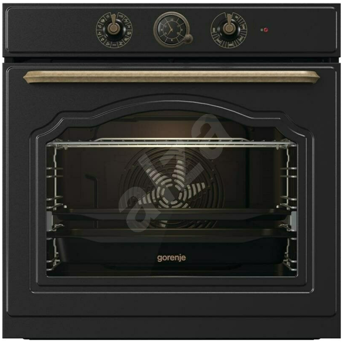 GORENJE BOS67372CLB Φούρνος άνω Πάγκου 77lt χωρίς Εστίες Π59.5εκ. Μαύρος ΕΩΣ 12 ΔΟΣΕΙΣ - Image 1