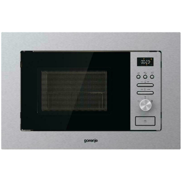 Gorenje BM201AG1X Εντοιχιζόμενος Φούρνος Μικροκυμάτων με Grill 20lt Inox ΕΩΣ 12 ΔΟΣΕΙΣ