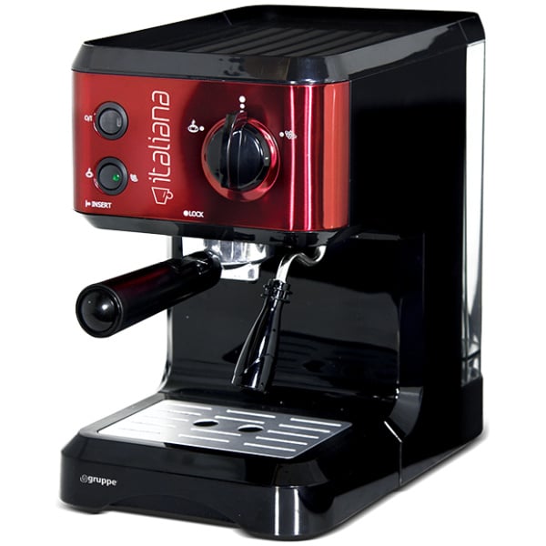 ΜΗΧΑΝΗ ESPRESSO GRUPPE CM 4677 ITALIANA RED ΕΩΣ 12 ΔΟΣΕΙΣ