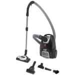 ΗΛΕΚΤΡΙΚΗ ΣΚΟΥΠΑ CANDY HOOVER HE520PET 011 700W ΜΕ ΣΑΚΟΥΛΑ 3.5lt ΜΑΥΡΗ ΕΩΣ 12 ΔΟΣΕΙΣ