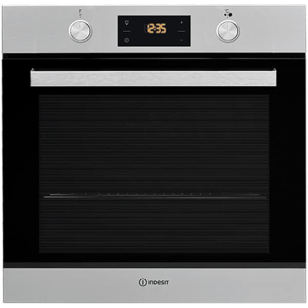 Indesit IFW 6841 JH IX Φούρνος άνω Πάγκου 71lt Inox ΕΩΣ 12 ΔΟΣΕΙΣ