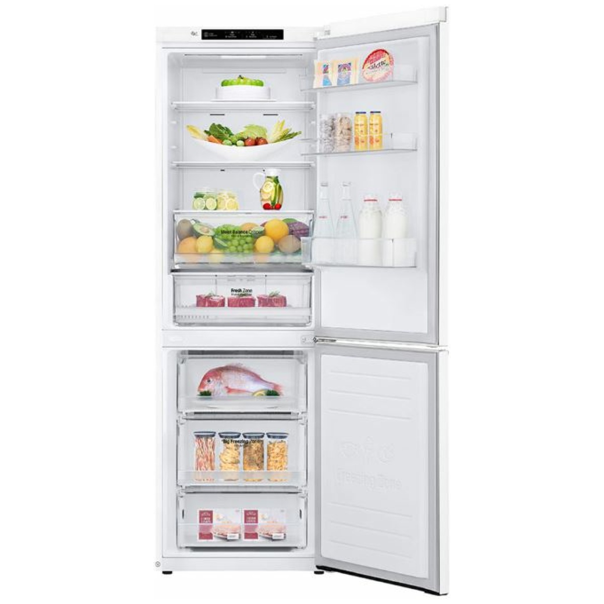 LG GBB61SWJZN Ψυγειοκαταψύκτης 186cm A++ NO FROST ΕΩΣ 12 ΔΟΣΕΙΣ - Image 3