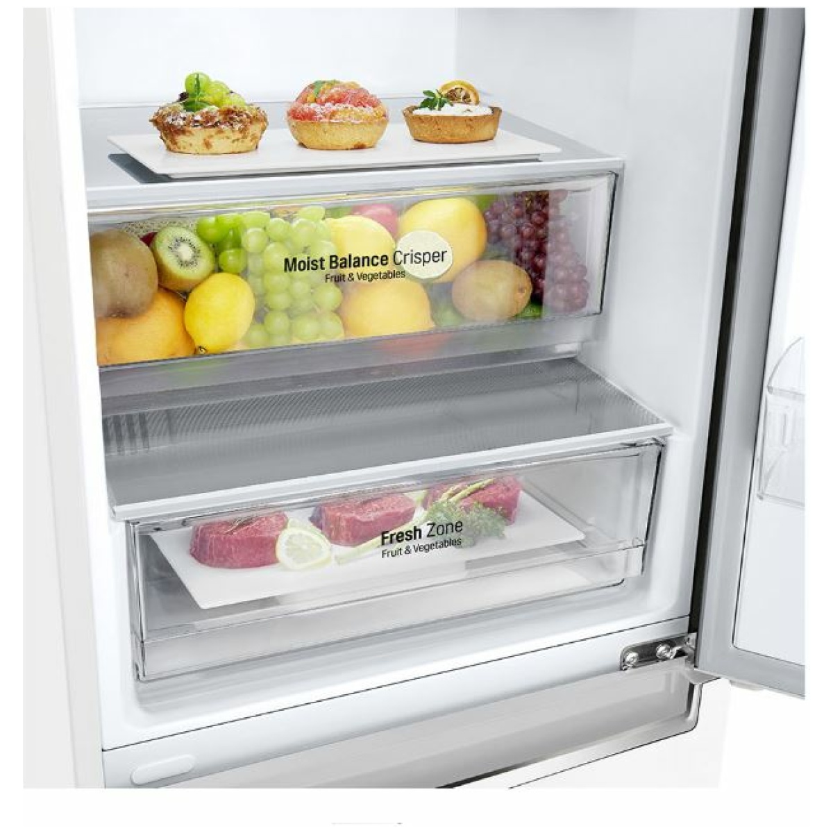 LG GBB61SWJZN Ψυγειοκαταψύκτης 186cm A++ NO FROST ΕΩΣ 12 ΔΟΣΕΙΣ - Image 2