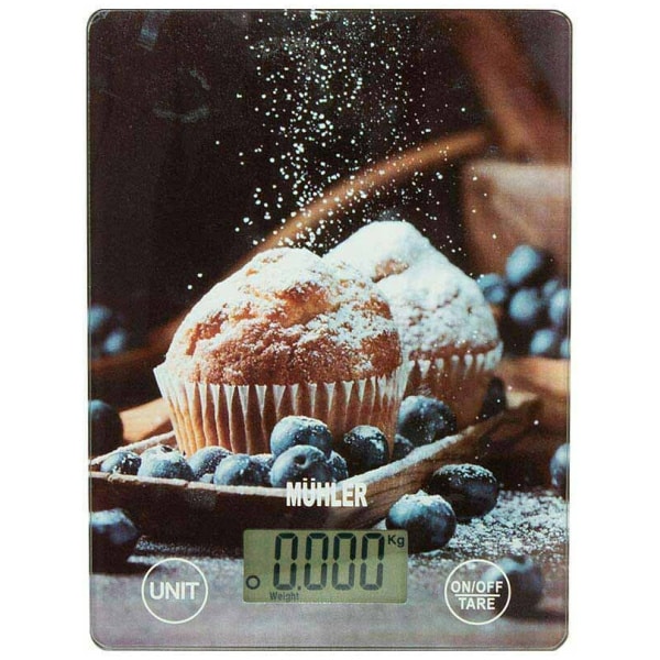 Muhler KSC-2027 Ψηφιακή Ζυγαριά Κουζίνας 1gr/5kg Sweet (ΕΩΣ 12 ΔΟΣΕΙΣ)