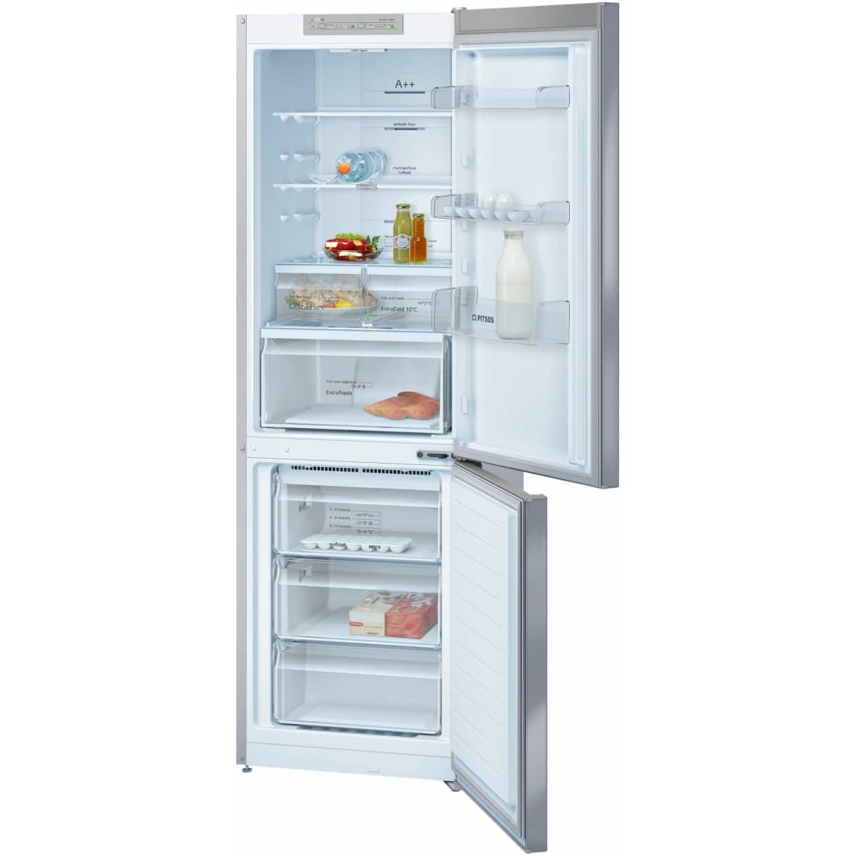 PITSOS PKNB36VI30 Ψυγειοκαταψύκτης Full NoFrost Inox A++ ΕΩΣ 12 ΔΟΣΕΙΣ - Image 2