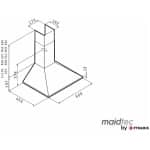 ΑΠΟΡΡΟΦΗΤΗΡΕΣ ΚΑΜΙΝΑΔΑ MAIDTEC BY PYRAMIS 60CM 065008901 ΕΩΣ 12 ΔΟΣΕΙΣ - Image 2
